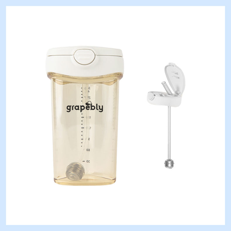Straw Bottle, PPSU Baby Bottle, Anti Colic Milk Bottle