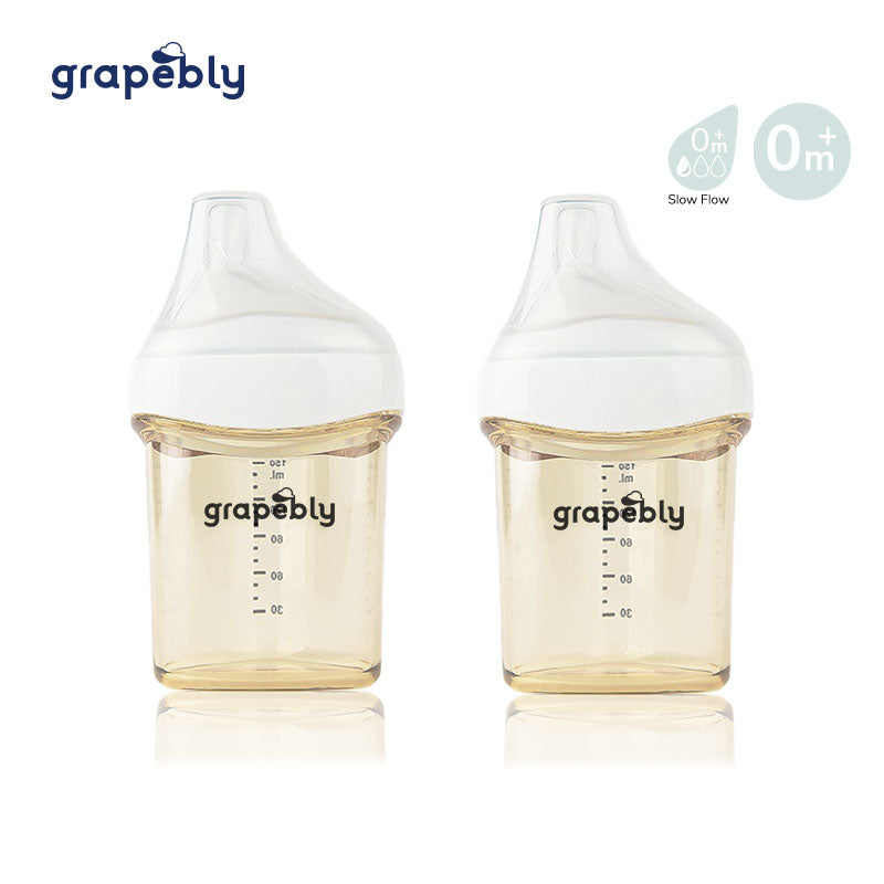 Grapebly PPSU Feeding Bottle 150ml / 5oz (Twin Bundle)