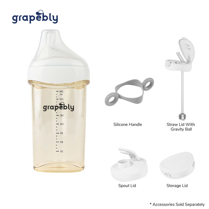Anti Colic Bottles, PPSU Feeding Bottle, Natural Teat, Milk Bottles