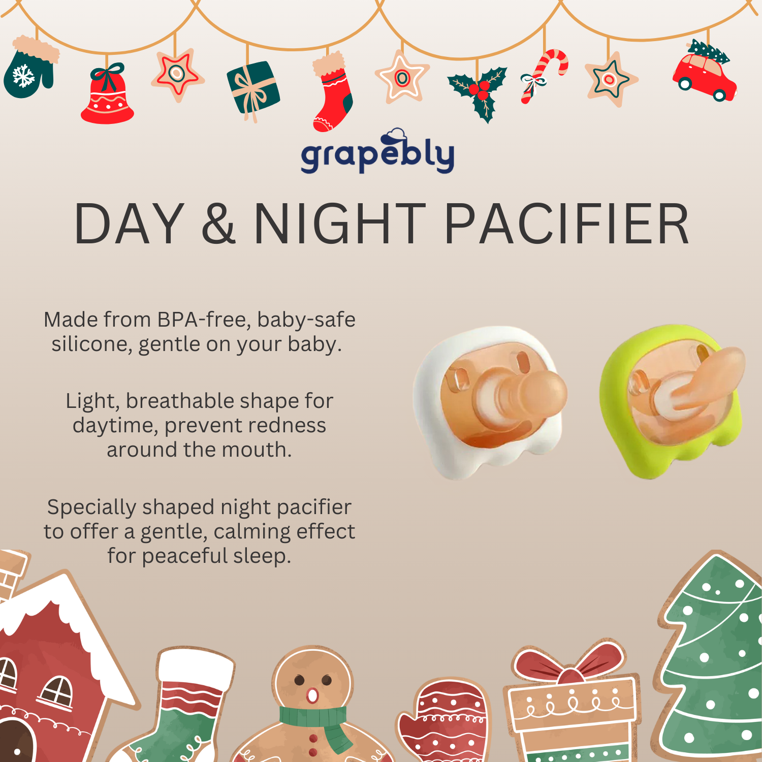 Day & Night Baby Pacifier